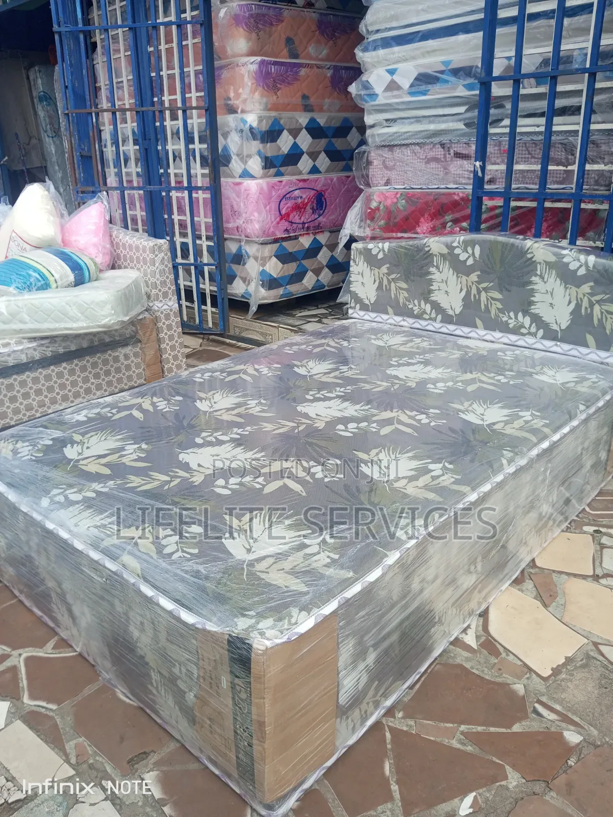 Foam Bed( Fused Together )- Double Size