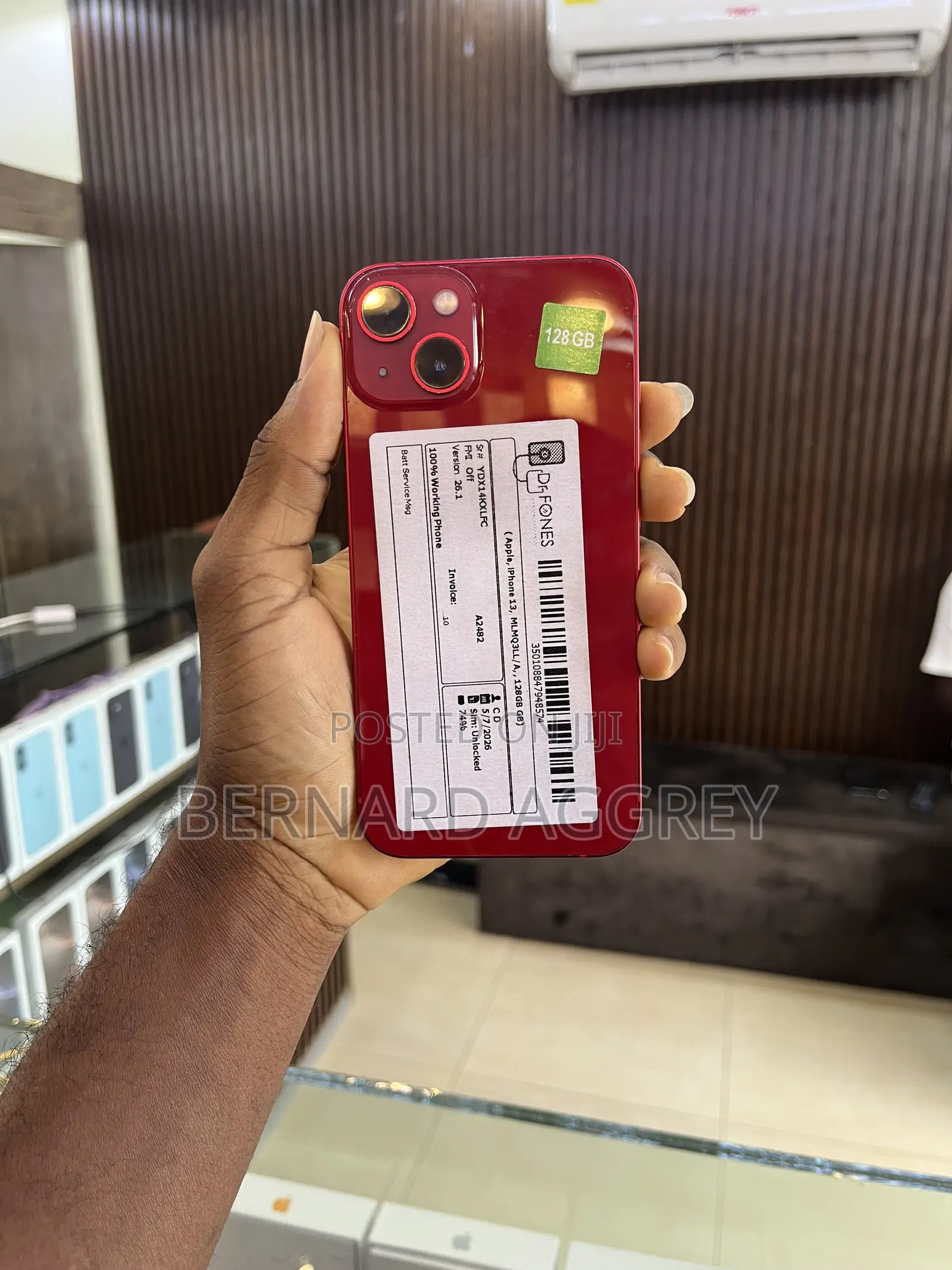 Apple iPhone 13 128 GB Red