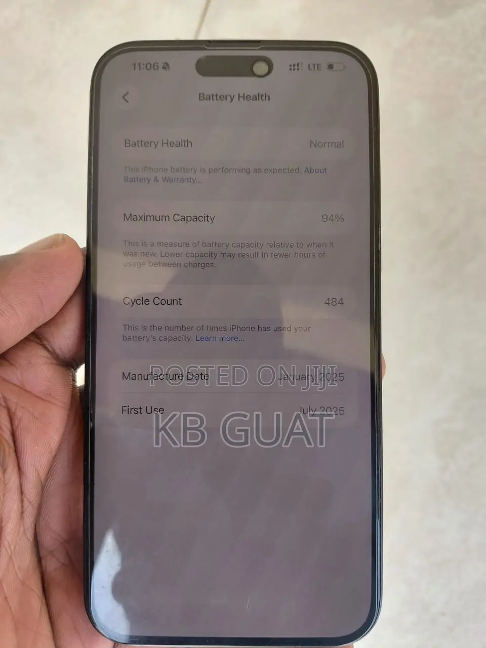 Apple iPhone 16 Plus 128 GB Black