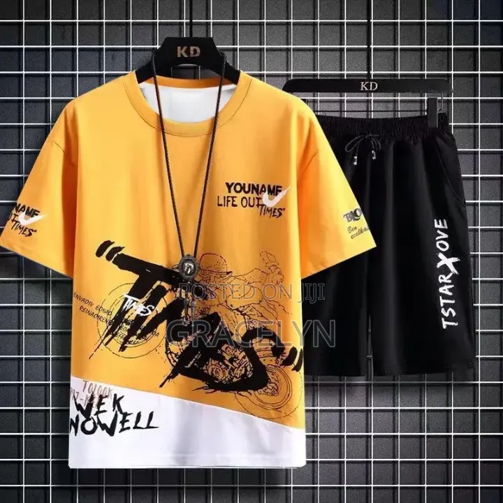 Men's T-Shirt and Shorts Set