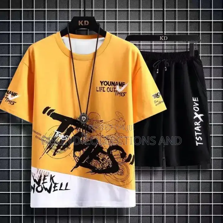 Men's T-Shirt and Shorts Set