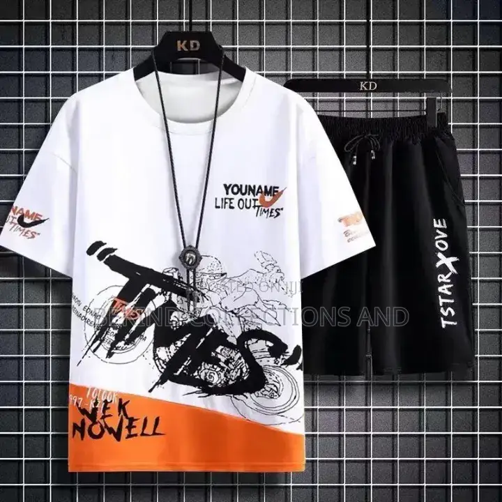 Men's T-Shirt and Shorts Set