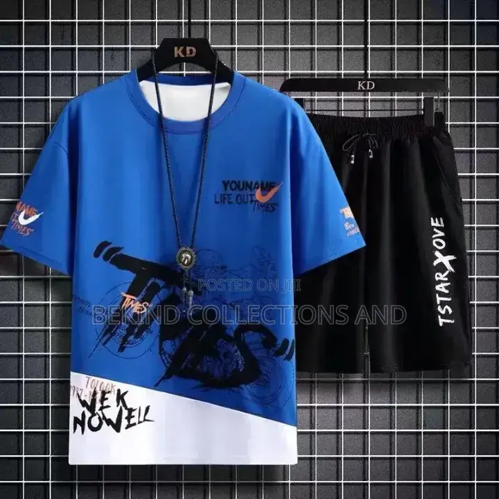 Men's T-Shirt and Shorts Set