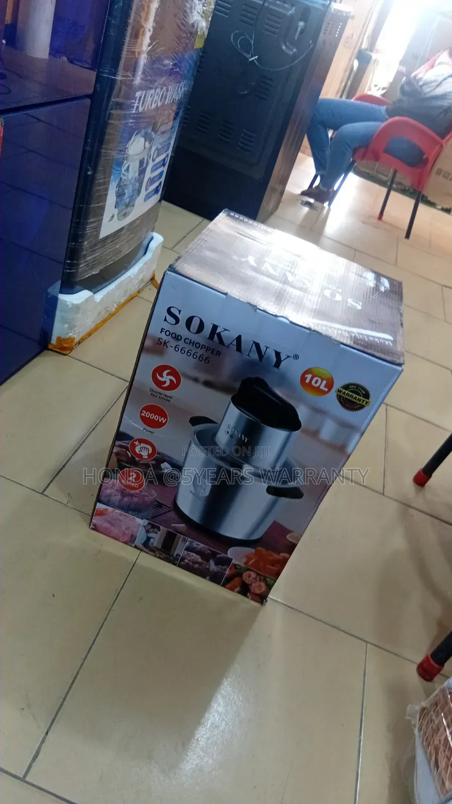 Heavy Performance Sokany Fufu Chopper – Designed for Reliability