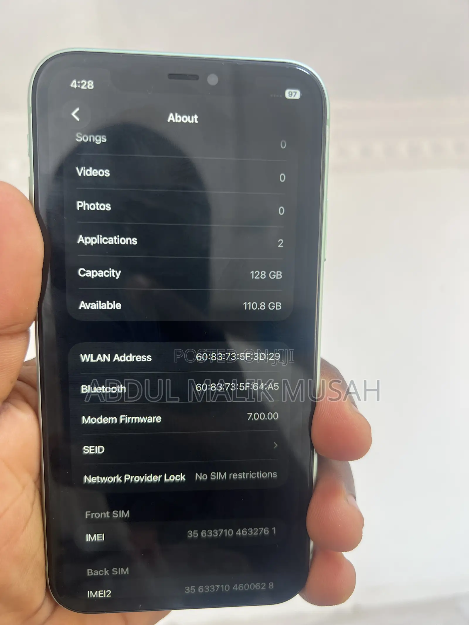 Apple iPhone 11 128 GB Green
