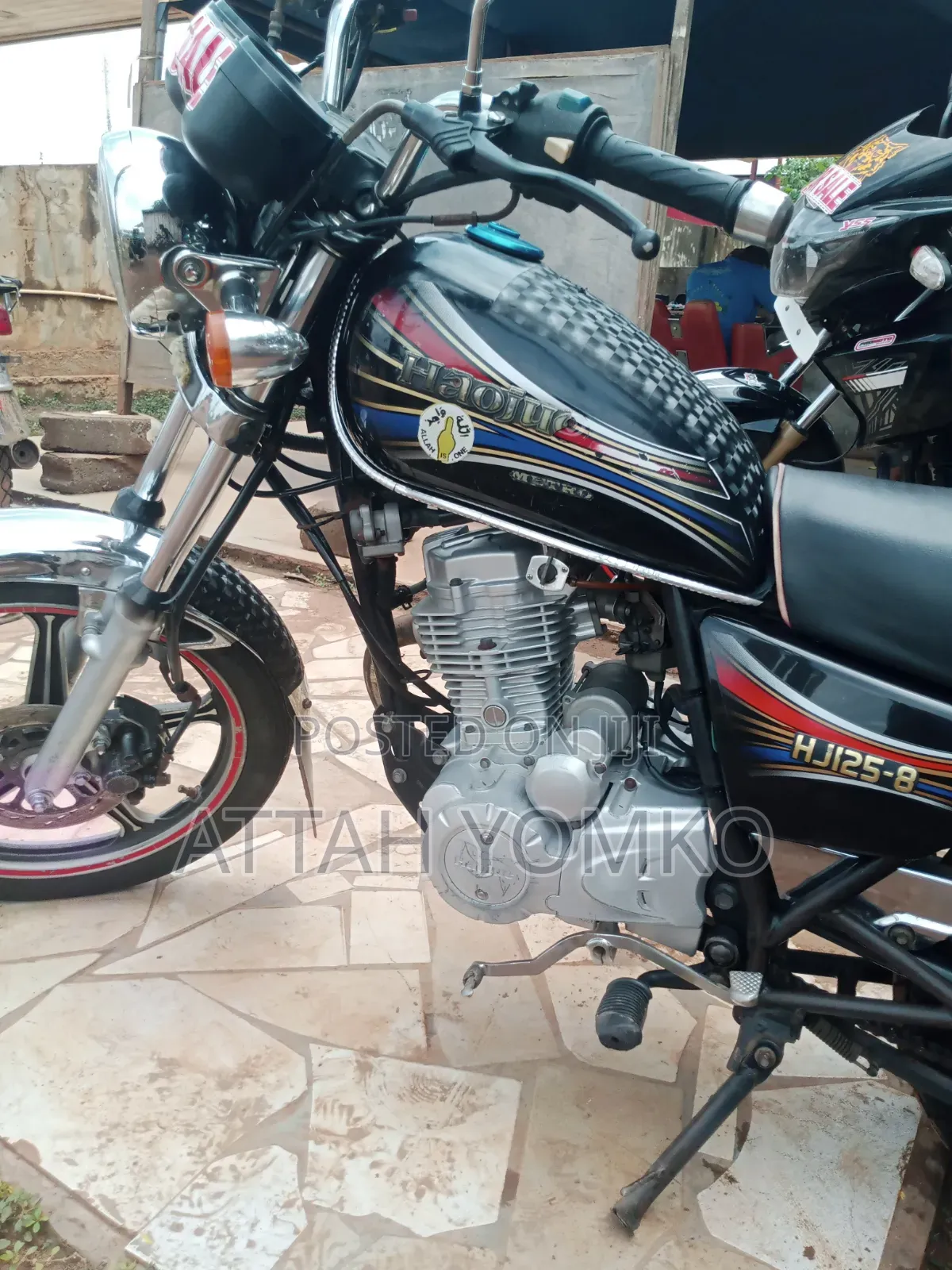 Haojue HJ125-8K 2026 Black
