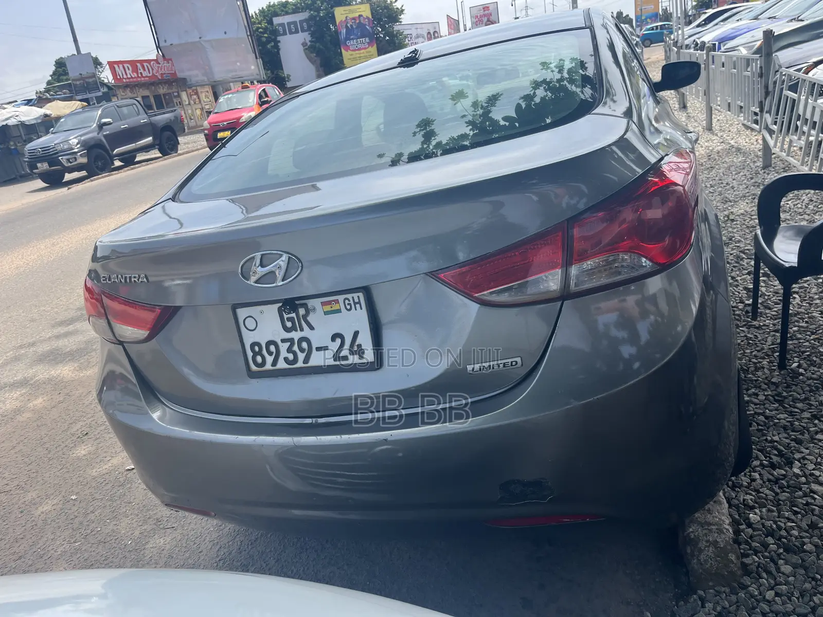 Hyundai Elantra 2013 Gray