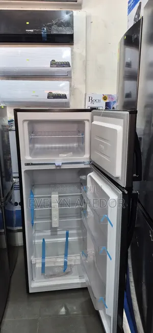 Nasco Double Door Fridge 205l With Locks Available