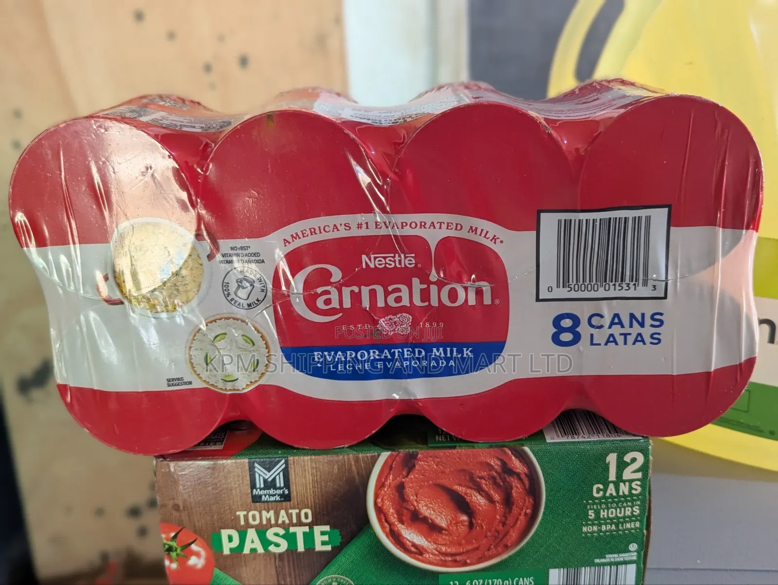 Carnation Evaporated Milk (8 Cans Usa)