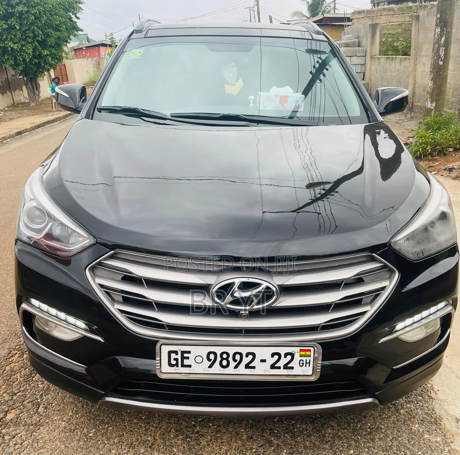 Hyundai Santa Fe Limited Ultimate AWD 2018 Black