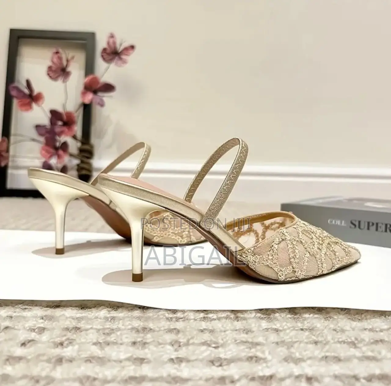 Stilletto Heels Available In Different Sizes And Colours