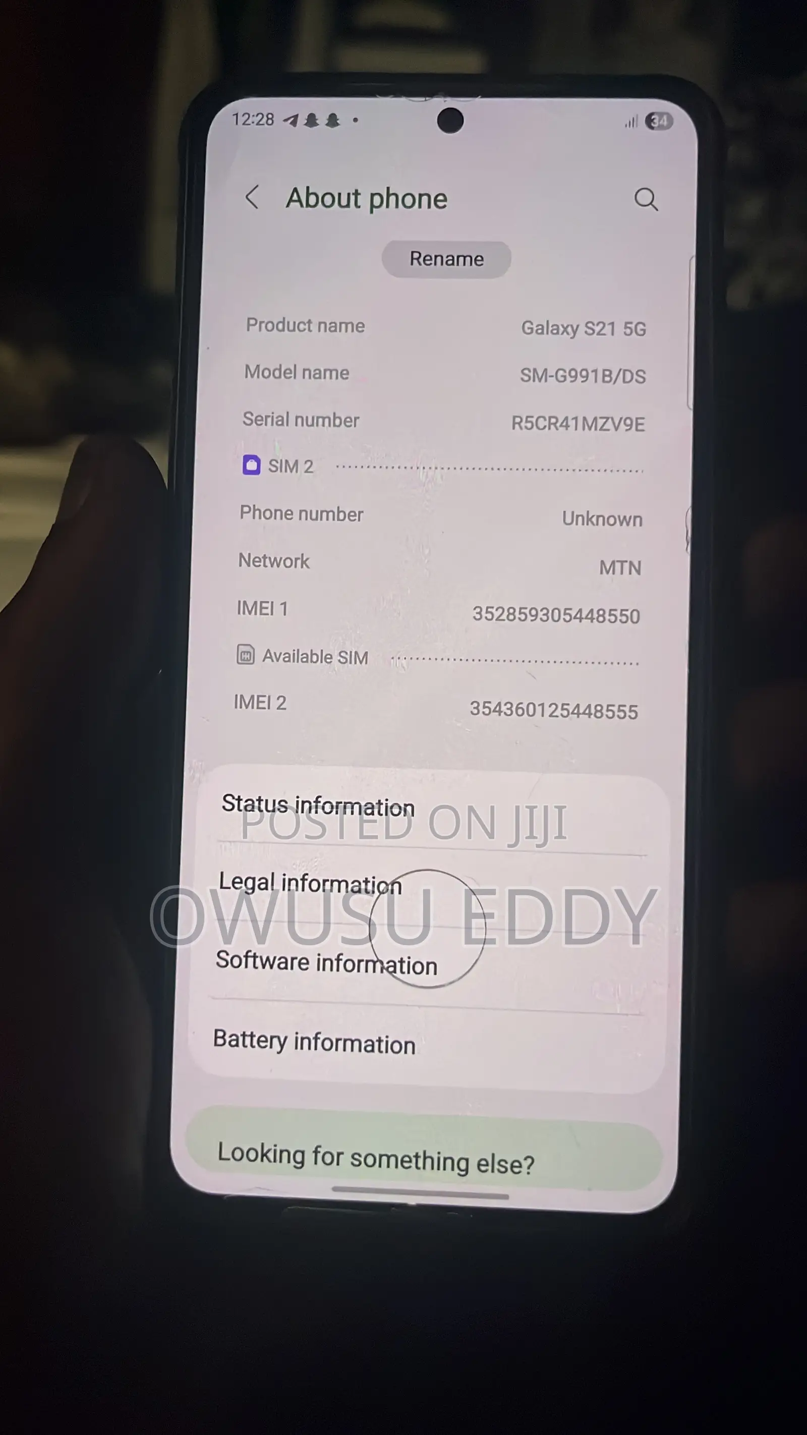 Samsung Galaxy S21 5G 128 GB