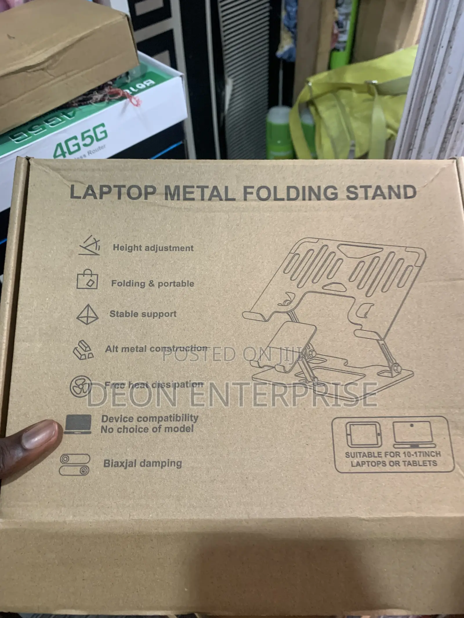 Laptop and Phone Stand