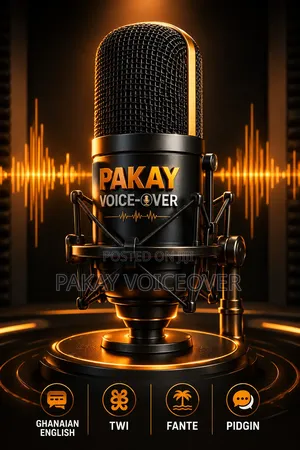Pakay Ghanaian Twi / Fante Voice-over Artist