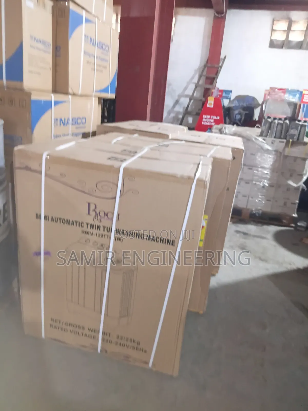 Roch 10kg Family-Sized Twin Tub Washing Machine
