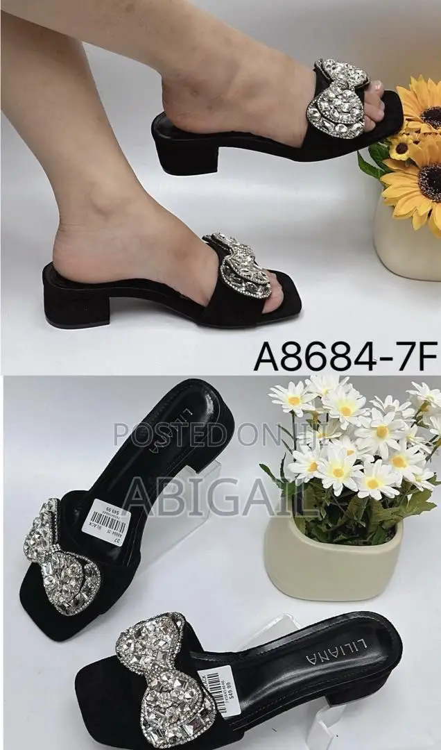 Ladies Slippers Available in Different Sizes and Colours