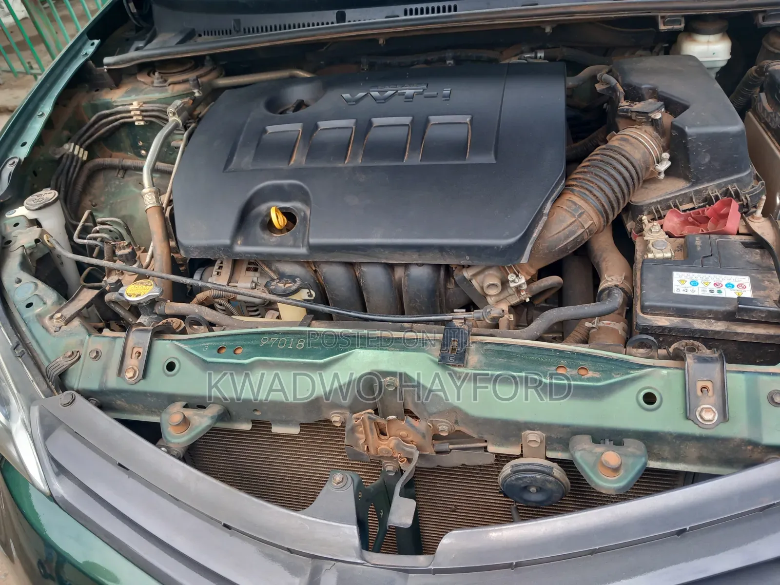 Toyota Corolla 2017 Green