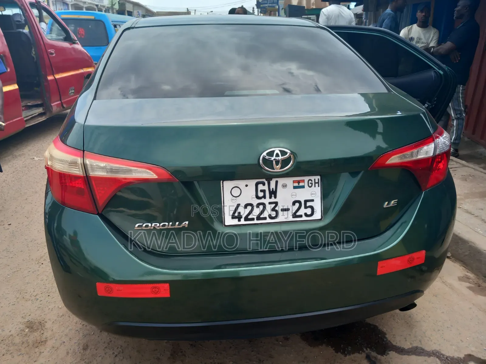 Toyota Corolla 2017 Green