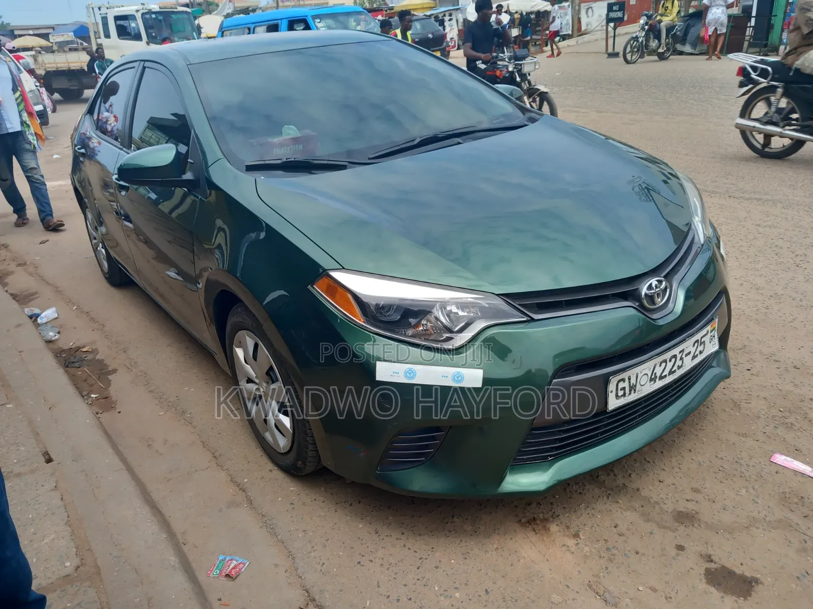 Toyota Corolla 2017 Green