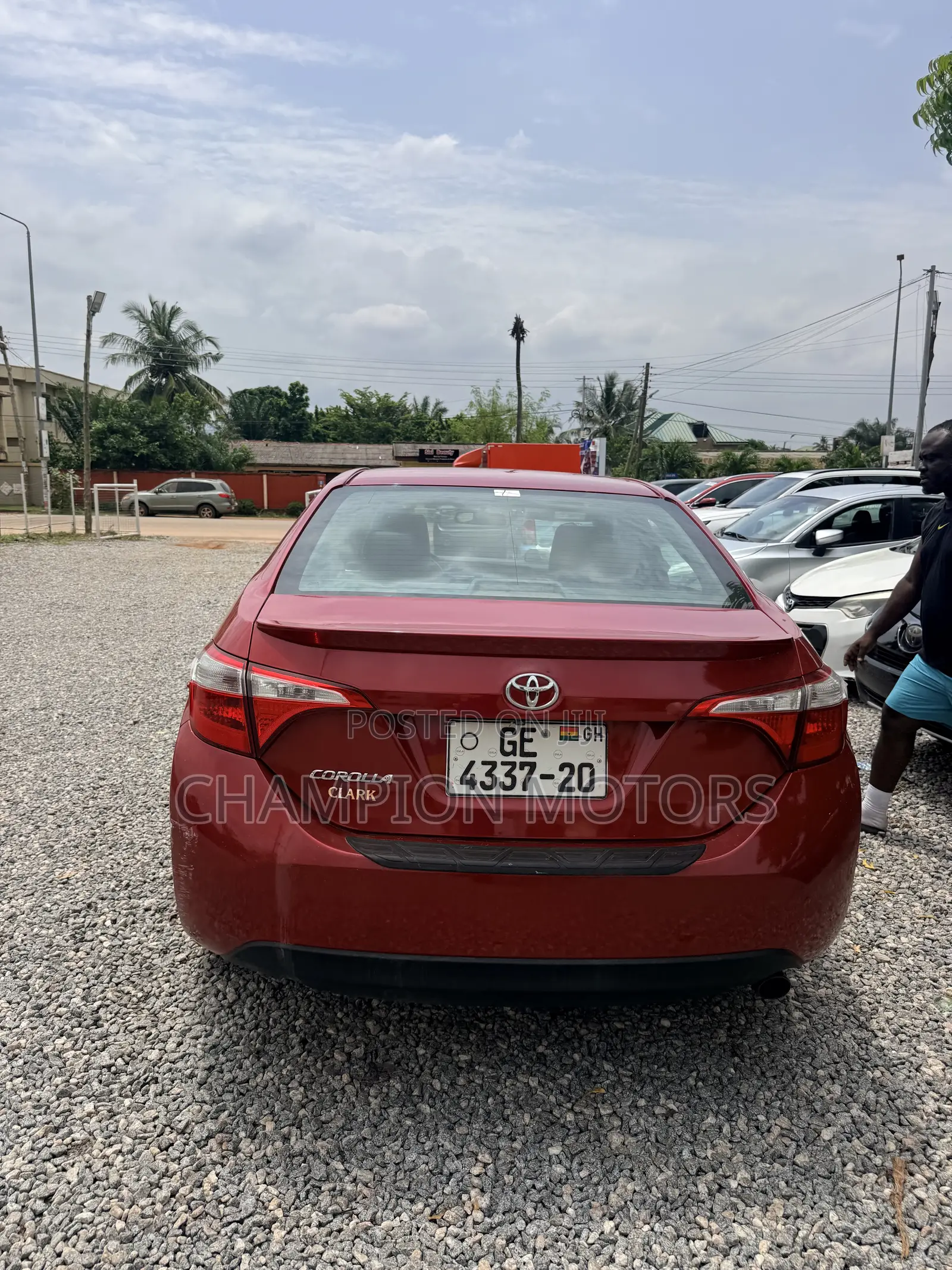 Toyota Corolla 2014 Red