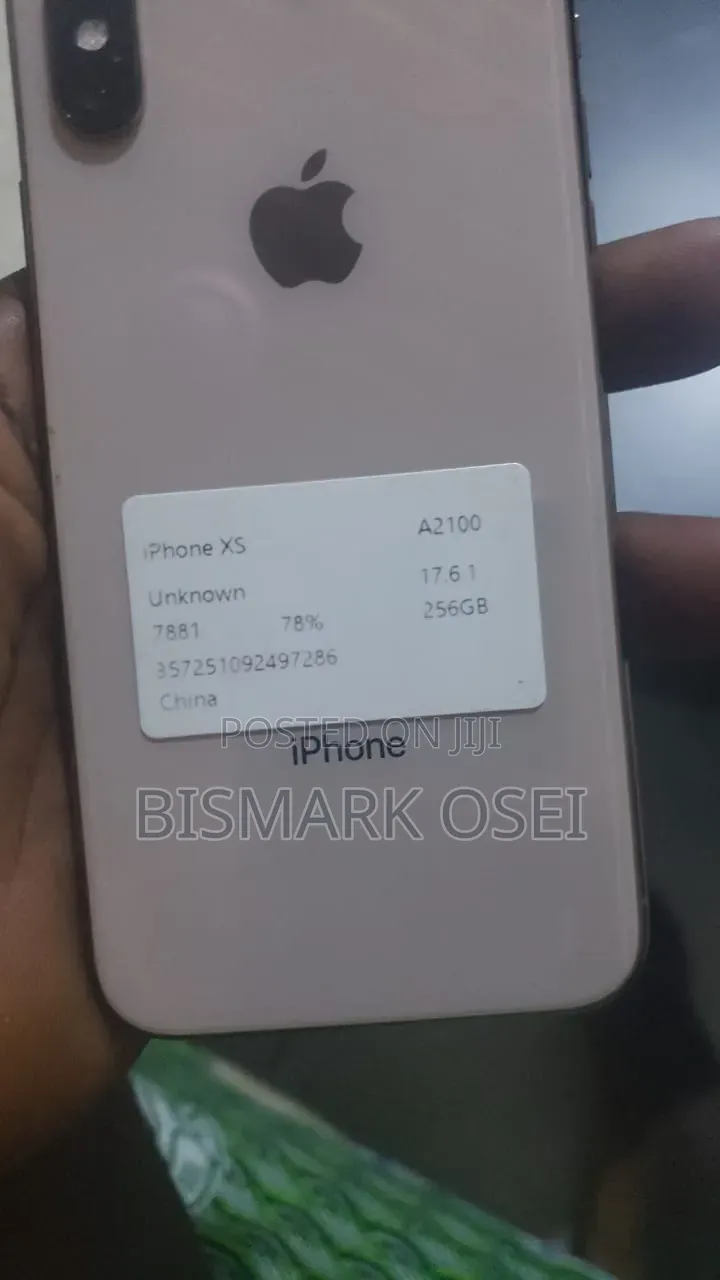 Apple iPhone XS 256 GB Gold