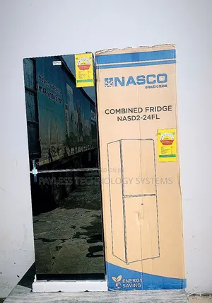Nasco Nasd2-24fl 196litre Double Door Bottom Freezer Refrigerator