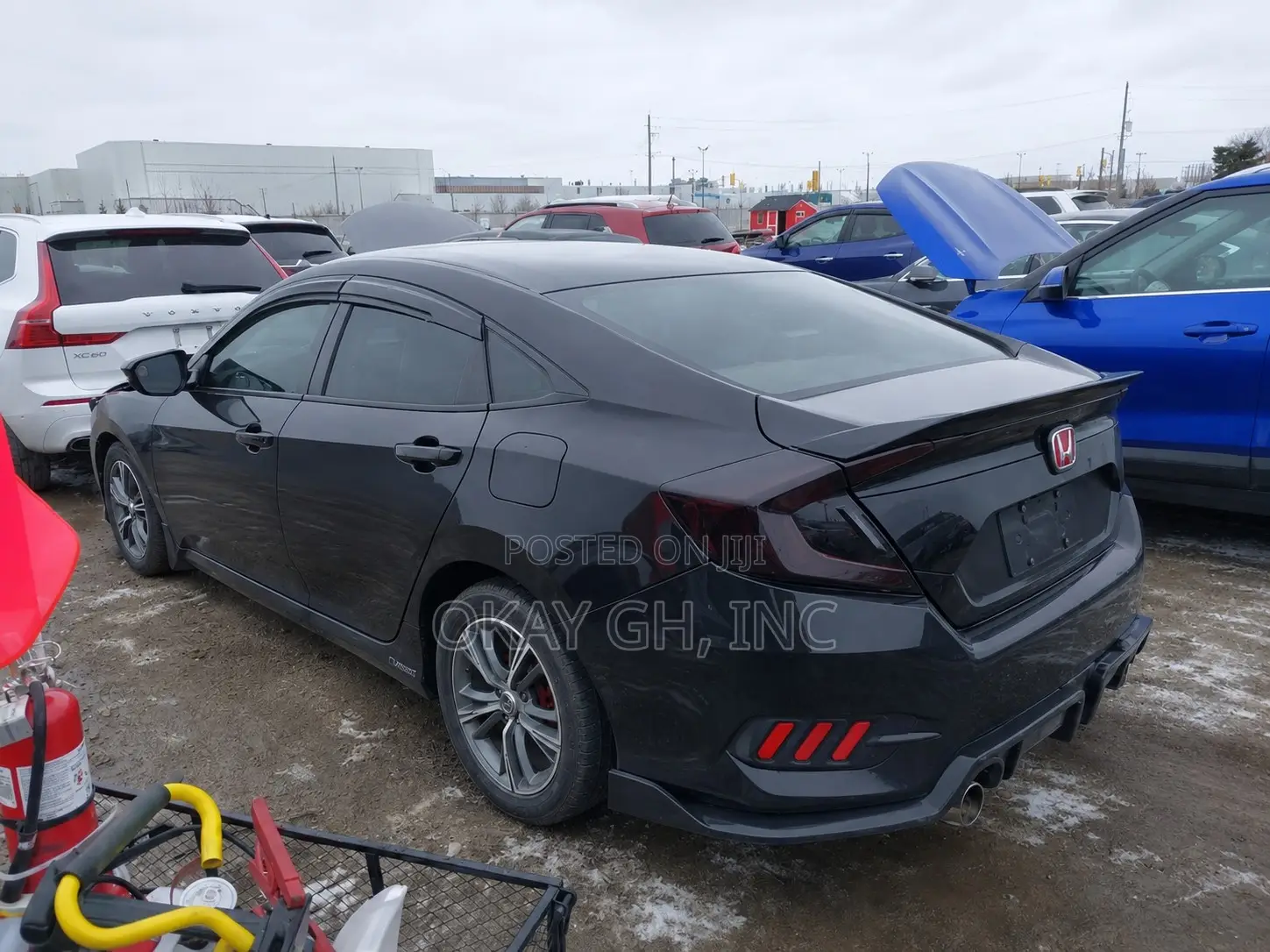 Honda Civic Touring 4dr Sedan (1.5L 4cyl) 2016 Black