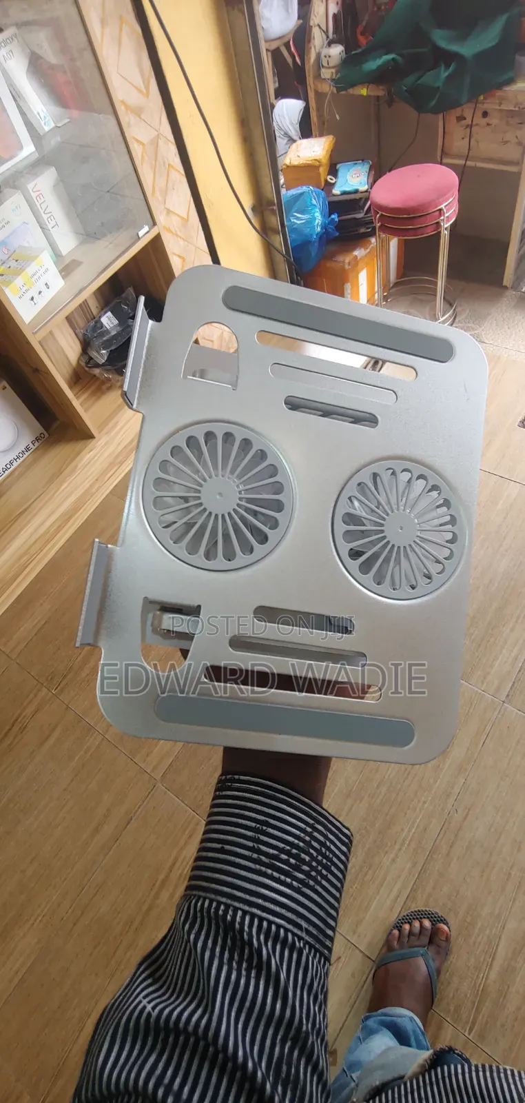 Laptop Stand With Cooling Fan