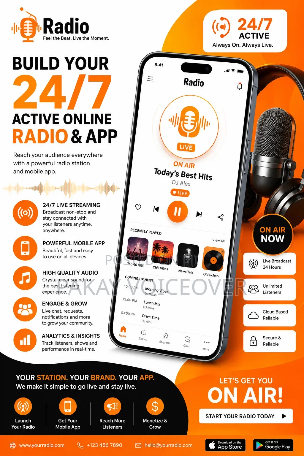 Build Your Profesional Online Radio