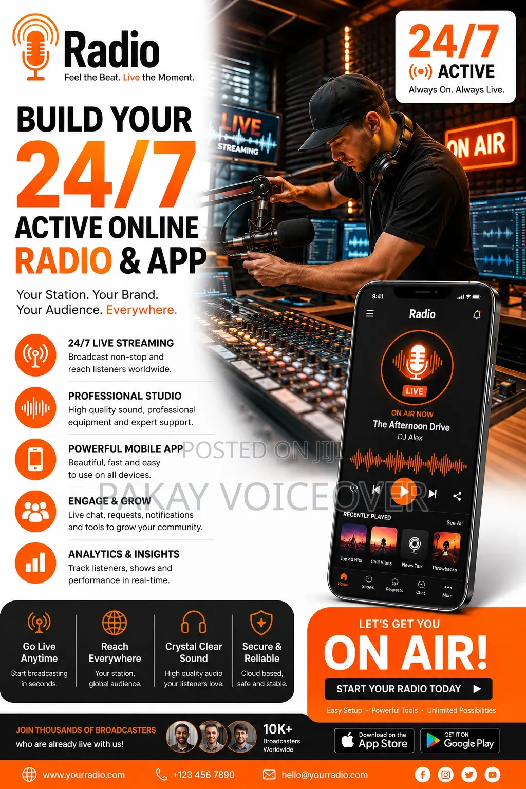 Build Your Profesional Online Radio
