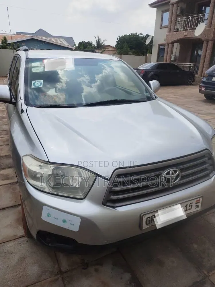 Toyota Highlander 4x4 2009 Silver