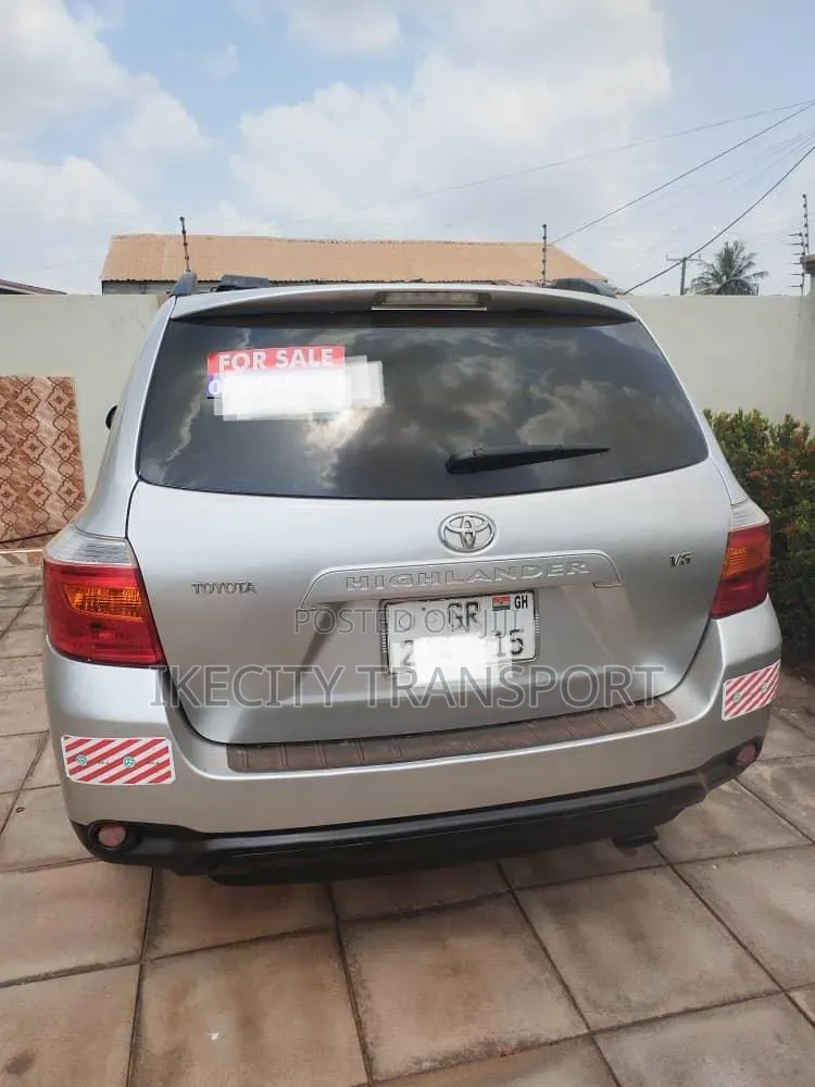 Toyota Highlander 4x4 2009 Silver