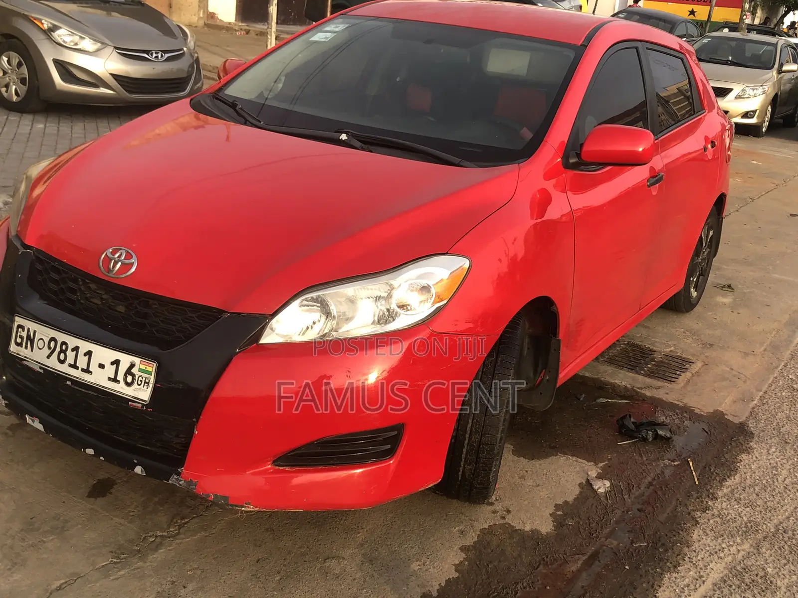 Toyota Matrix 2010 Red