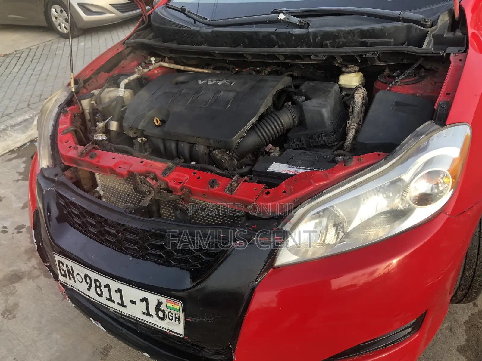 Toyota Matrix 2010 Red