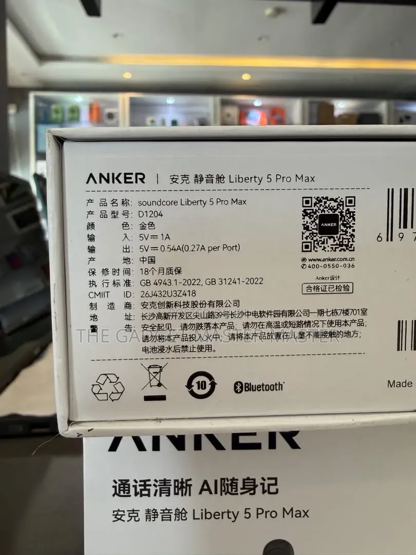 Anker Soundcore Liberty 5 Pro Max True Ai Wireless Earbuds