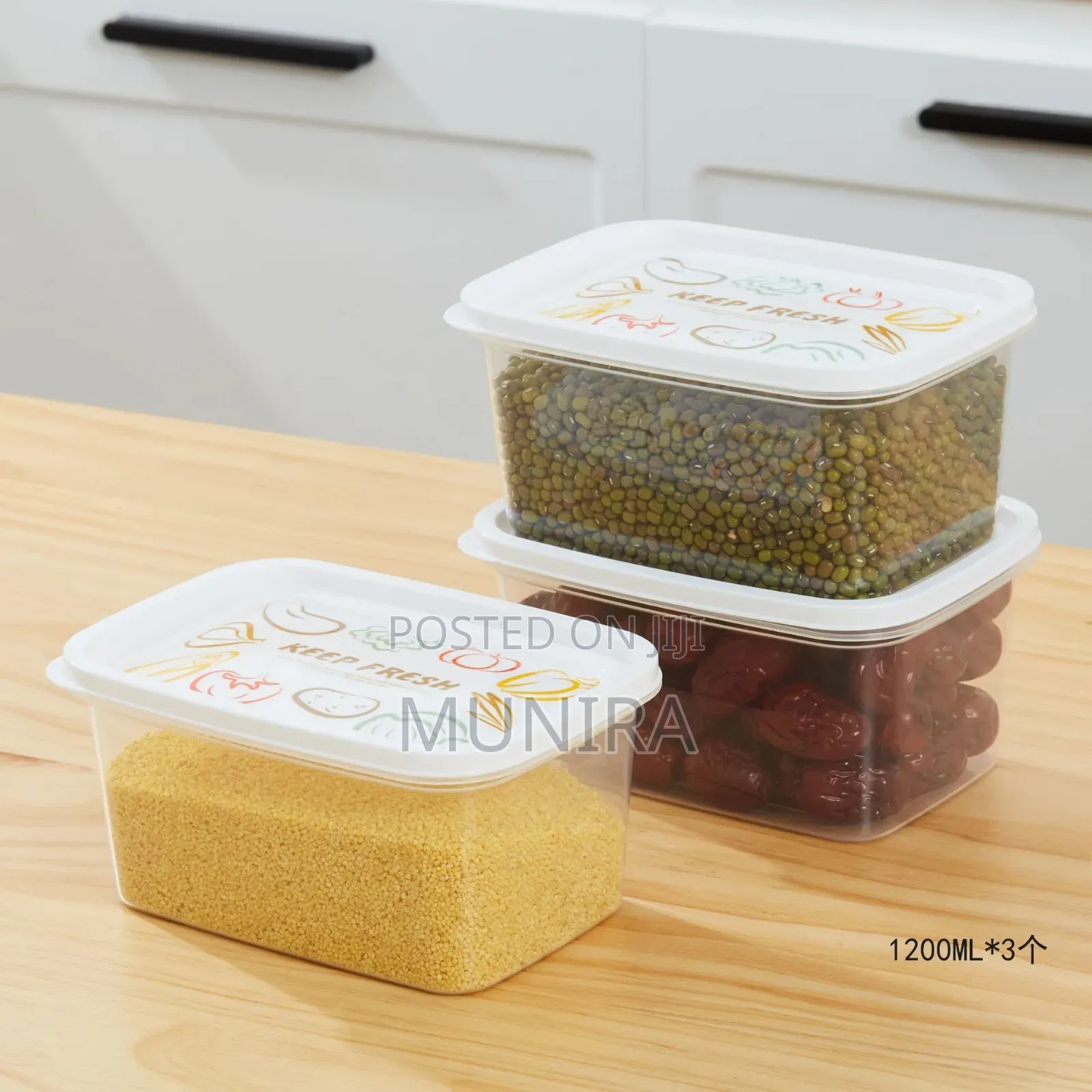 3 Pieces Storage Bolws