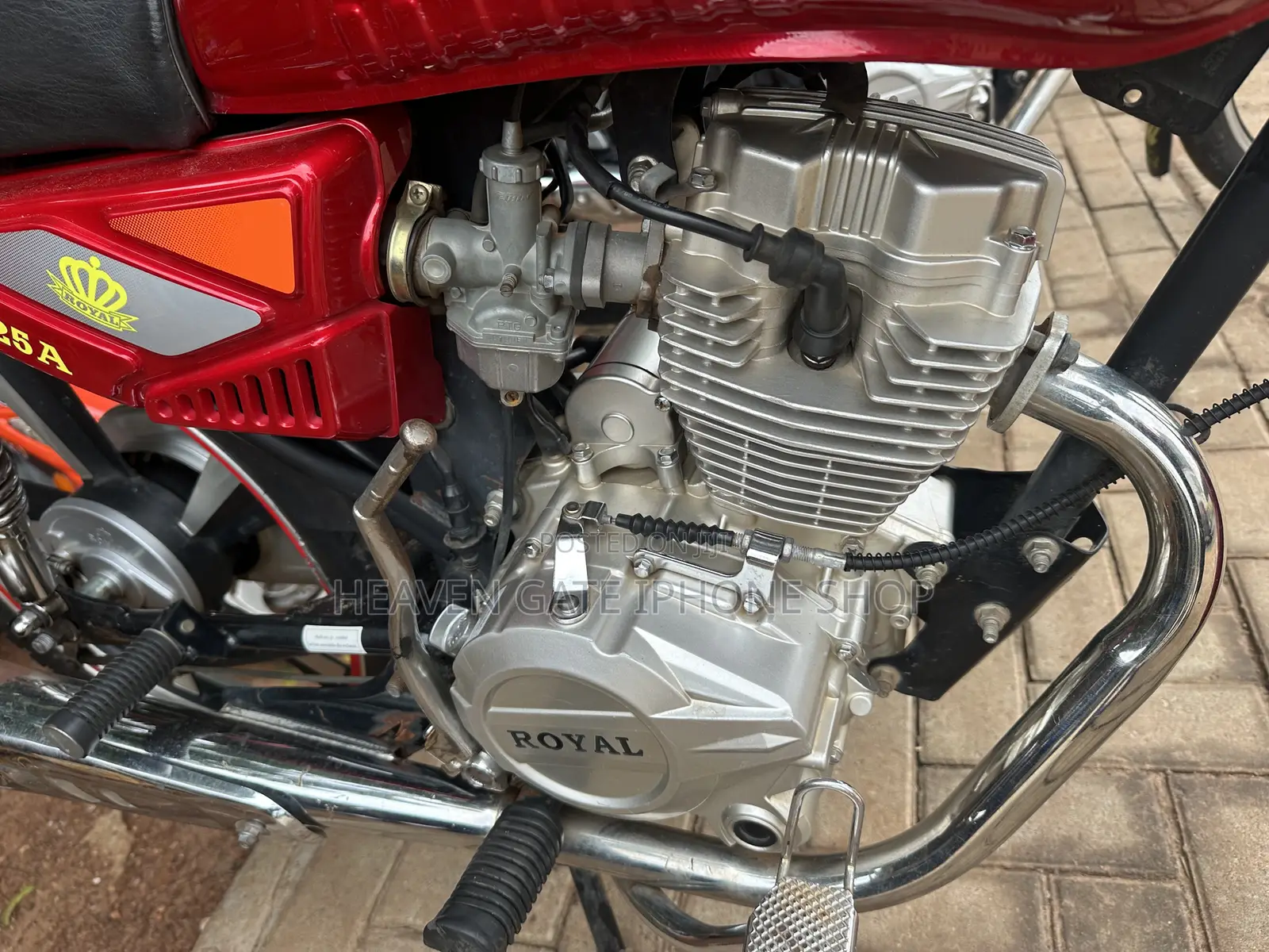 Royal RY125 2024 Red
