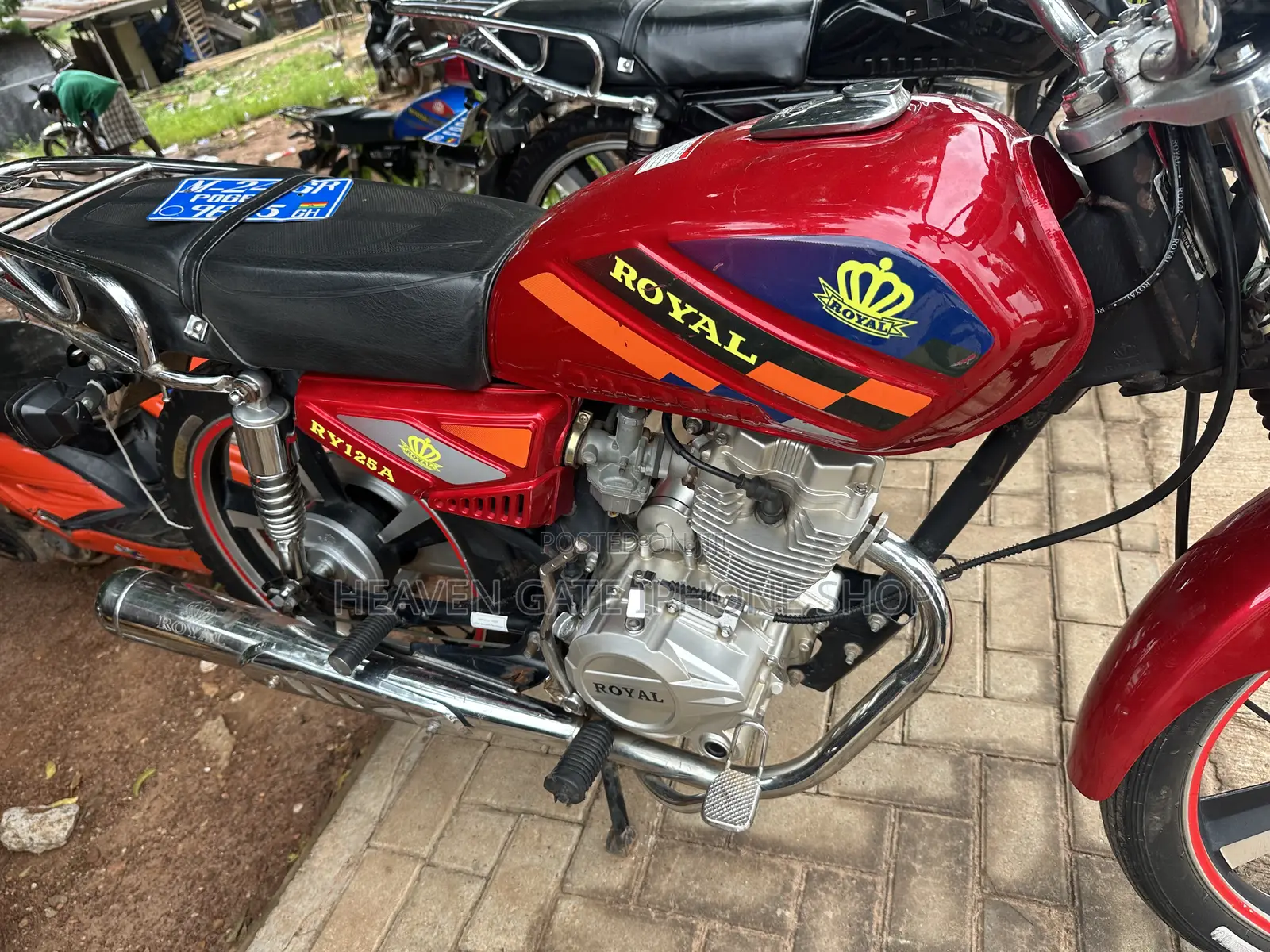 Royal RY125 2024 Red