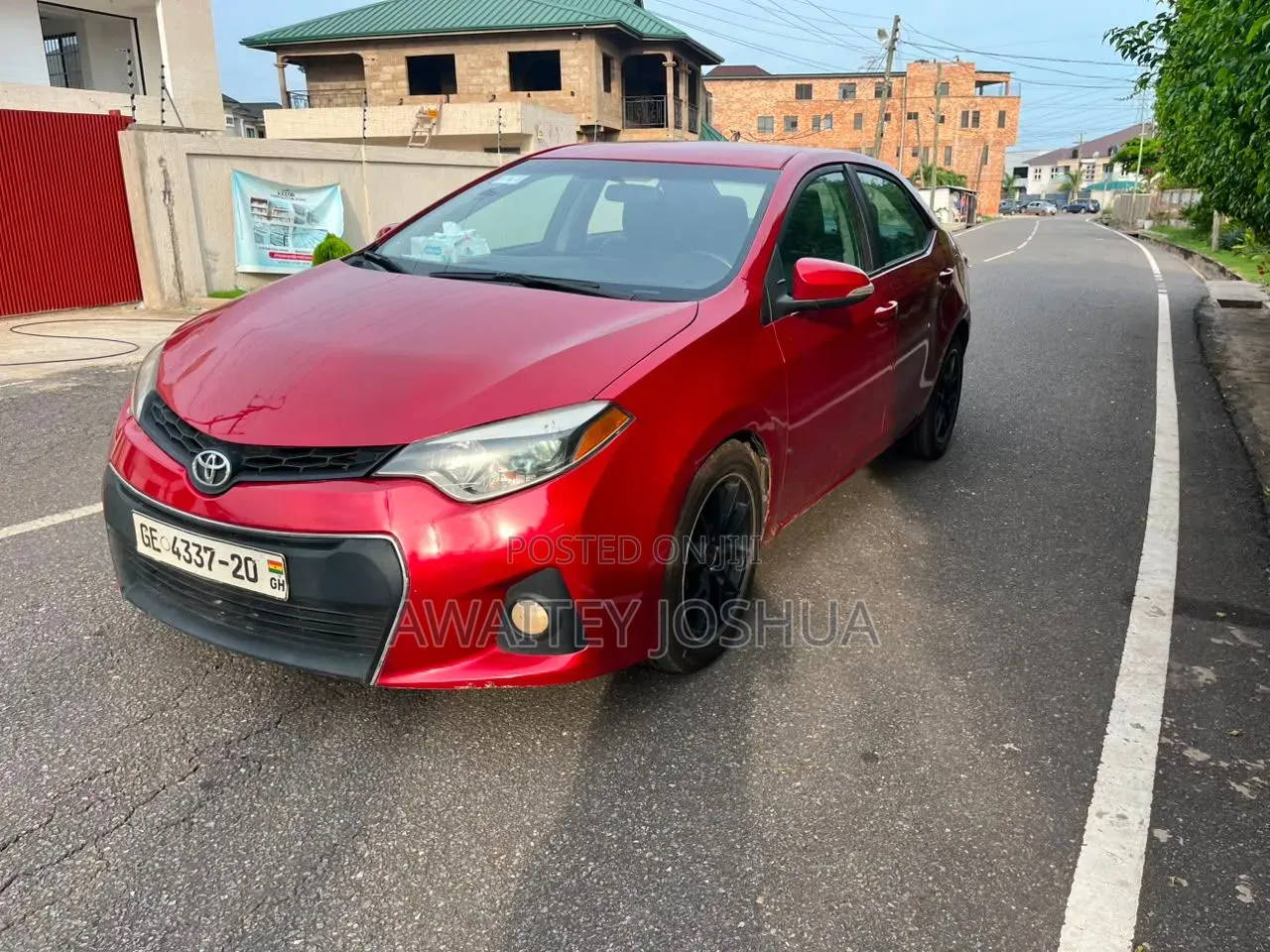 Toyota Corolla 2015 Red