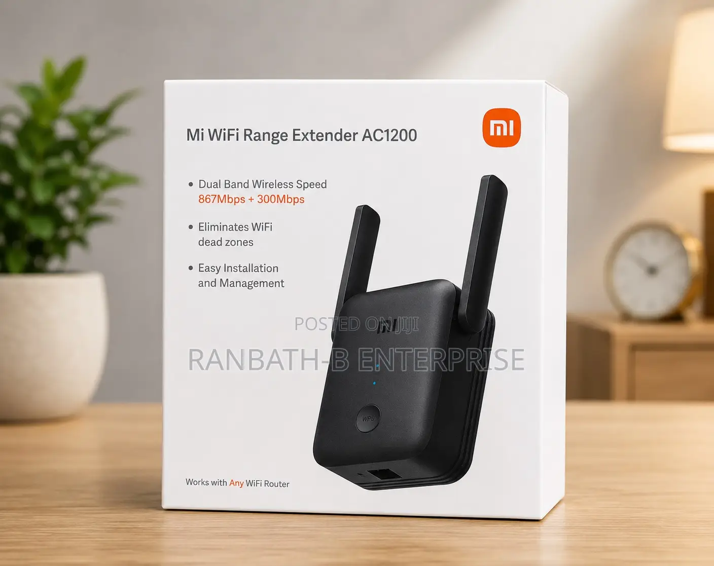 Xiaomi Mi Wifi Booster Ac1200 – Works With Any Router