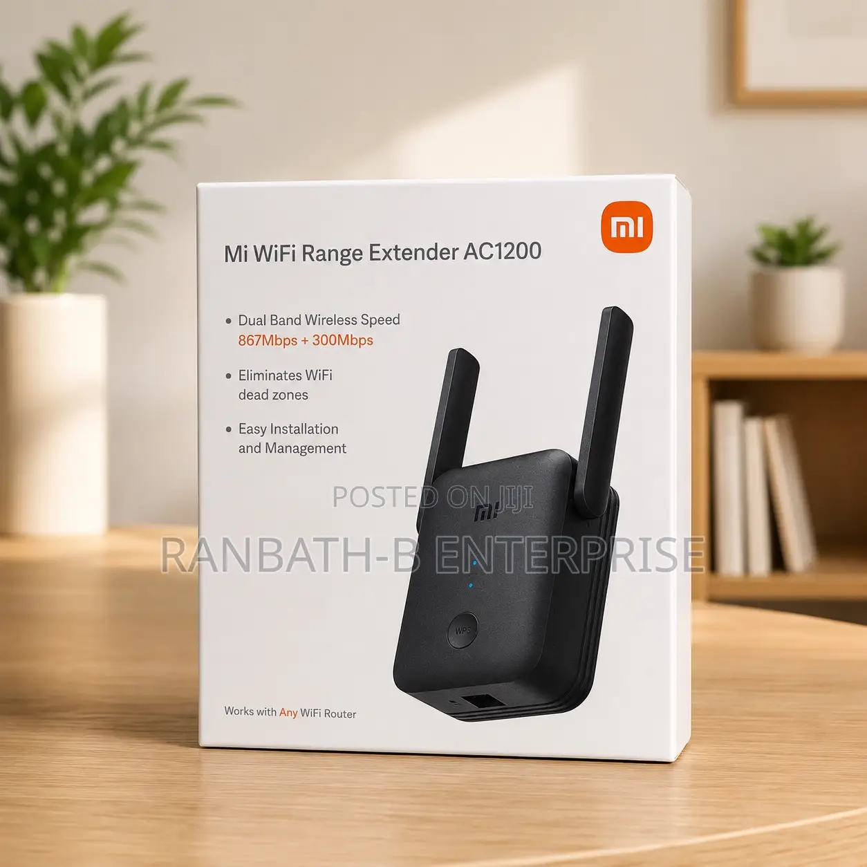 Xiaomi Mi Wifi Booster Ac1200 – Works With Any Router