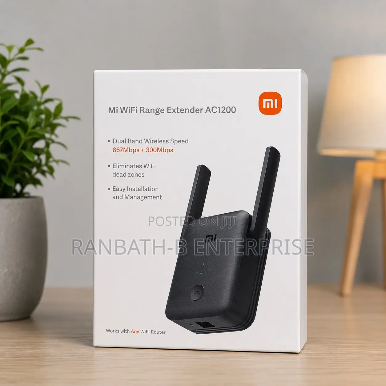 Xiaomi Ac1200 Wifi Extender – Boost Signal Eliminate Dead Zones 