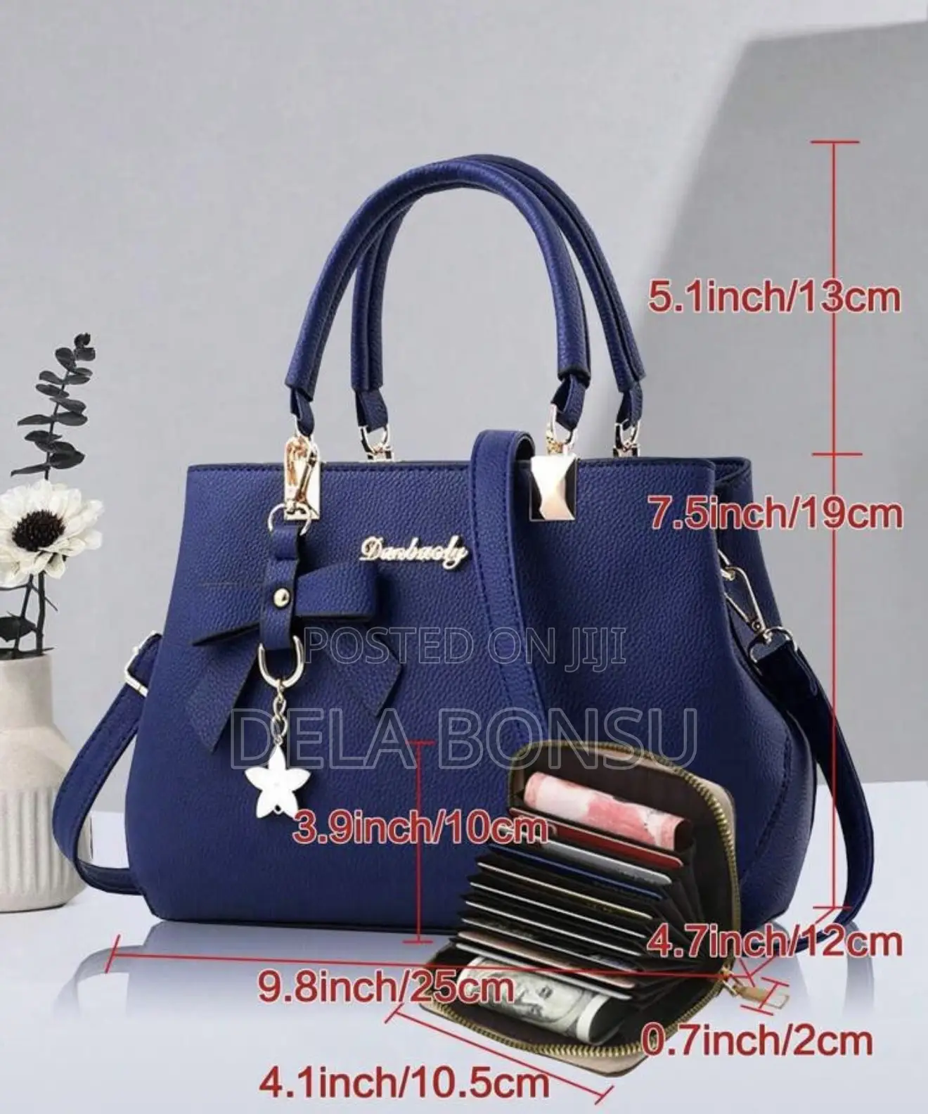 Handbag and Card Holder. 2 Piece