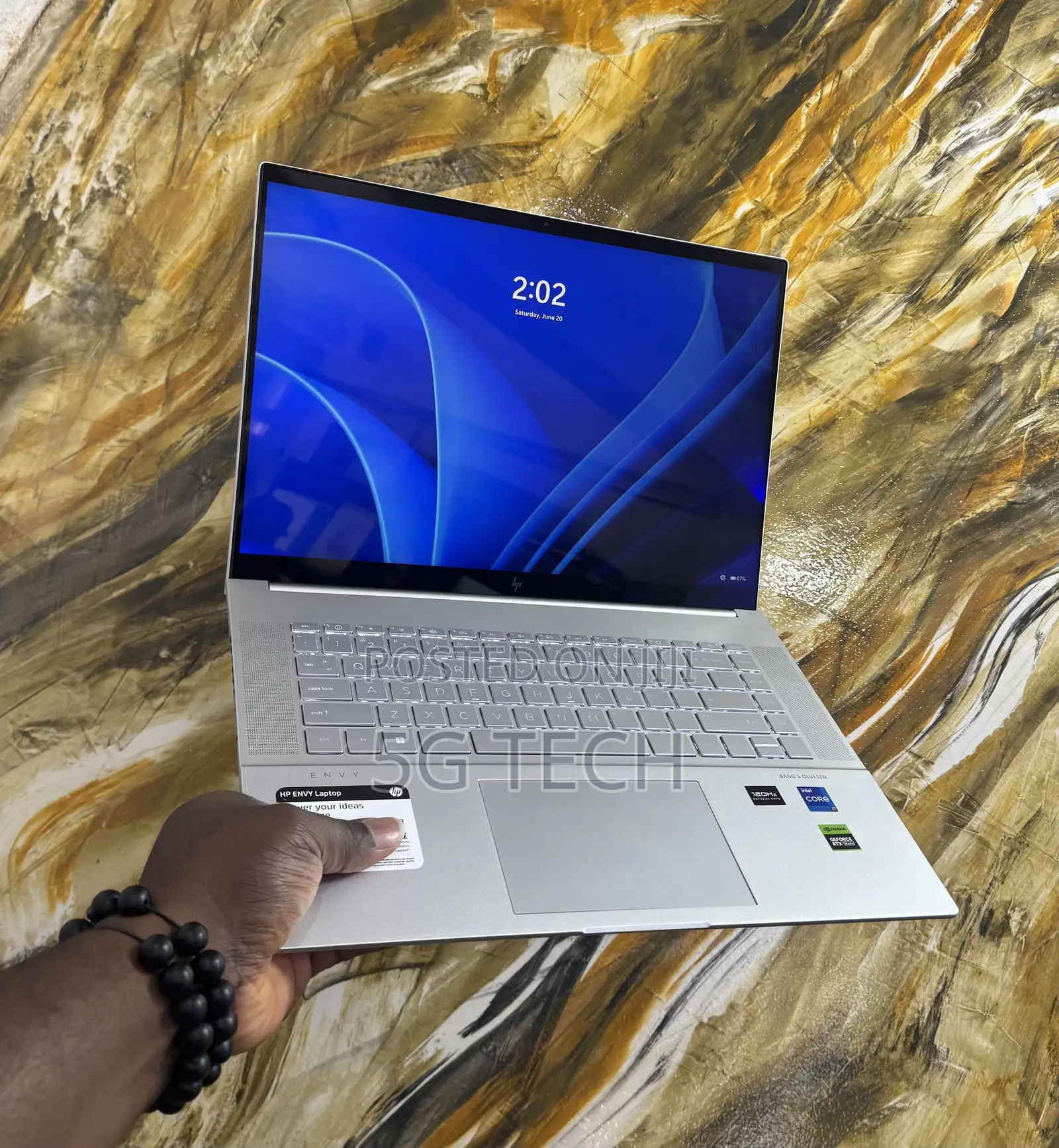 Laptop HP Envy 16 Gaming 16-h1023dx 16GB Intel Core i7 SSD 1T