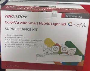 Hikvision 4channel Colorvu With Smart Hybrid Light Kit