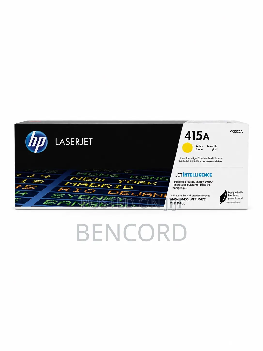 Hp 415a Original Yellow Toner W2032a