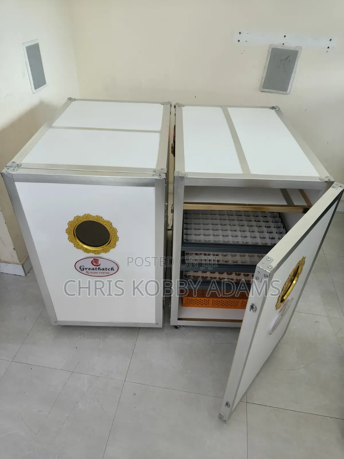 Greathatch Incubator 528 Egg Capacity