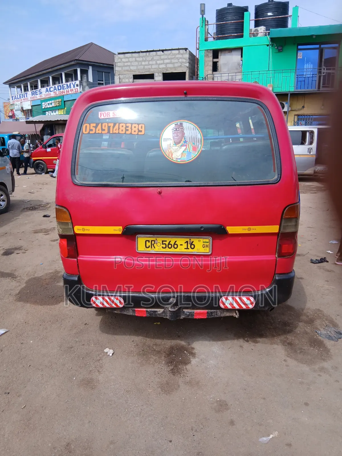 Toyota HiAce 2012 Red