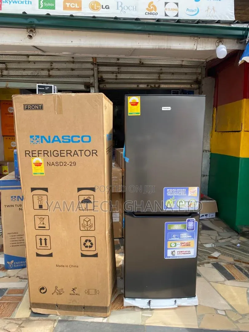 Nasco 207 Litre Bottom Freezer Fridge With 3 Big Drawers