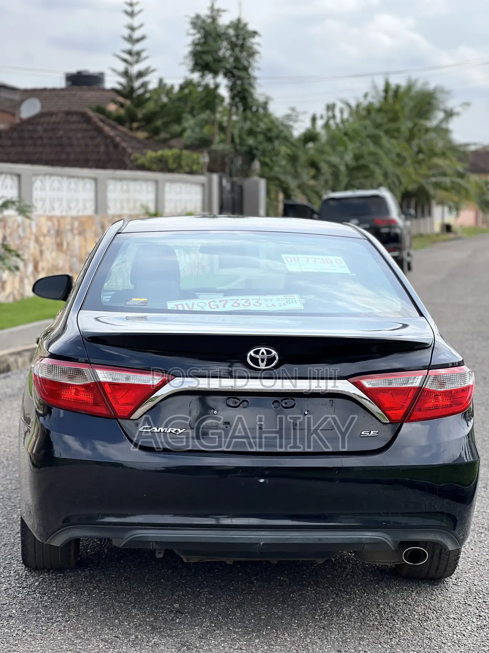 Toyota Camry SE 4dr Sedan (2.5L 4cyl 6A) 2017 Black